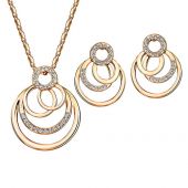  Бижута НИКИТА, Колие и Обеци, Crystals from SWAROVSKI®, GLORY Brand, Код ZD S023