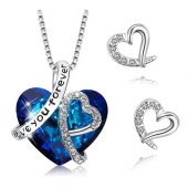 Магнетични Бижута FOREVER LOVE, Колие и обеци SWAROVSKI® Crystals, GLORY Код ZD S064