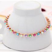 Бижута с кристали SWAROVSKI® КЛЕЪР, Колие, гривна и Обеци, ZERGA BRAND, Код ZG S459-3