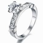 Пръстен КОПНЕЖ-А, стомана с кристален цирконий. Код 316L R016-A