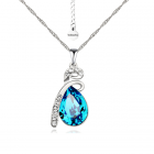 Колие с кристали SWAROVSKI® ДАЯН, ZERGA BRAND, Код ZG N456