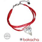 Гривна МАРТЕНИЦА SWAROVSKI® WILD HEART CRYSTAL бял цвят, Код PR B439A