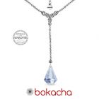 Колие PASSION Swarovski® Raindrop, Blue Shade**, Син, Код PR N487