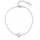 Гривна SWAROVSKI® MYSTIQUE, Crystal AB, Бял, Код PR B001