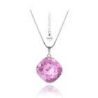 Колие SWAROVSKI® TELESCOPIC S 10мм Light Rose AB - Розов, Код PR N073