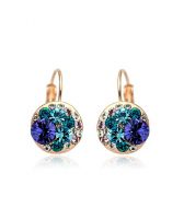 Обеци МАГНИТО ГОЛД, Swarovski Elements, колекция Zerga, 18К златно покритие, Код: ZG E002-A 