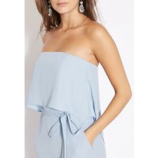 Фееричен съблазнителен гащеризон MISS SELFRIDGE в пастелно синьо, Размер S-M, Код TT0022