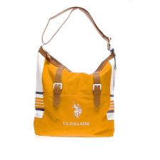 Спортна чанта U.S. Polo Assn в бяло и жълто, Код F283