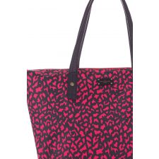 Елегантна Чанта Paul’s Boutique, в черен и цикламен цвят, Код F251