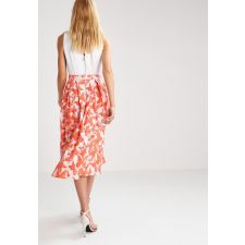 Колоритна рокля FROCH and FRILL от плътна материя на оранжеви пеперуди, Размер M, Код DD121