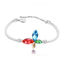 Гривна ТАРА с разноцветни Swarovski Crystals, Zerga Brand, Код ZG B522