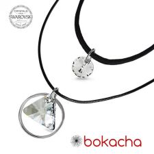 Чоукър колие Charming Choker Swarovski® TRIANGLE Crystal**, Бял, 12мм, Код PR N514
