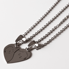Колиета от стомана EVERYDAY LOVE, колиета за влюбени, 316L N220