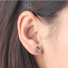 Бижута NICE HEART IN LOVE, Колие и обеци GLORY SWAROVSKI® Crystals, Код ZD S063