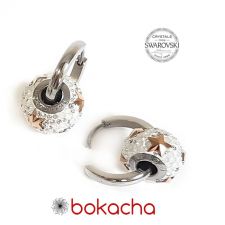 Обеци с талисман ЗВЕЗДЕН МИГ, Swarovski® Pave Beads, Код PR E532