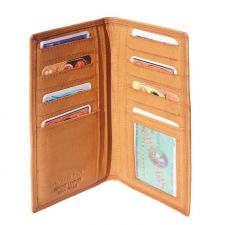 Портфейл Естествена Кожа ФАВИНО, FLORENCE, кафяв цвят, Код FL PF23527