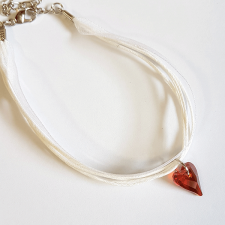 Гривна МАРТЕНИЦА SWAROVSKI® WILD HEART Red Magma**,Червен цвят, Код PR B439B