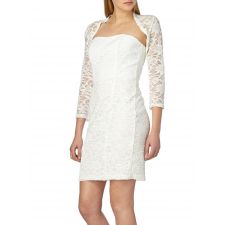Дамско болеро YOUNG COUTURE,  дантела с дълъг ръкав, Размер L, Код BL0099