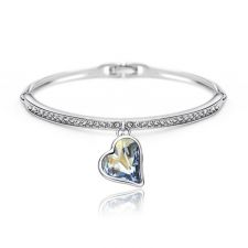 Луксозна Гривна HEART IN LOVE, GLORY Swarovski Elements, Код ZD B002-A