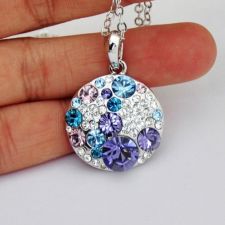 Луксозно Колие МАГНИТО, Swarovski Elements, колекция Zerga, ZG N002 